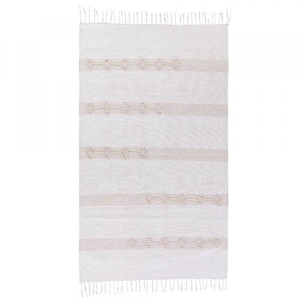 Striped Design with Fringes Kilim