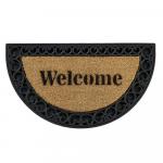 Half Round Welcome Door Mat