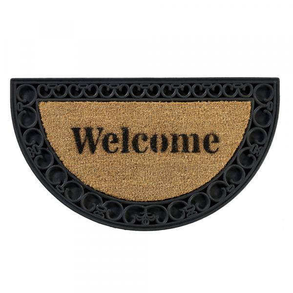 Half Round Welcome Door Mat