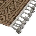 سجادة مستطيلة سيزال هندسي